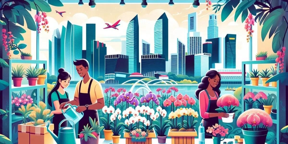 Starting a Florist Business in Singapore Starting a Florist Business in Singapore