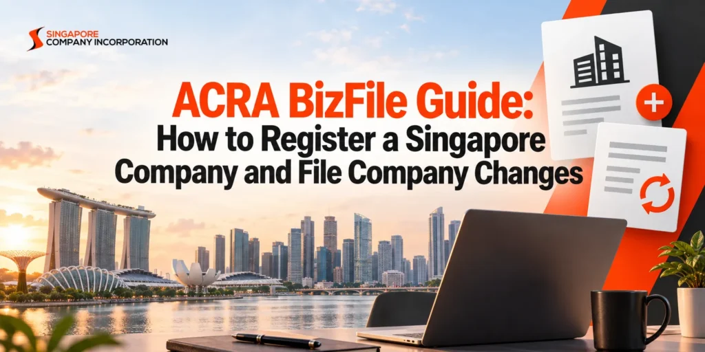 ACRA BizFile Guide: How to Register a Singapore Company and File Company Changes